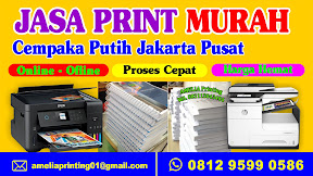 Jasa print Skripsi Cepat di Cempaka Putih Jakarta Pusat